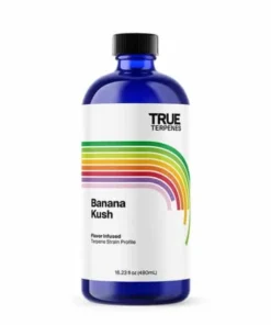 True Terpenes Banana Kush – perfil de terpenos botánicos de grado alimenticio distribuido en Argentina