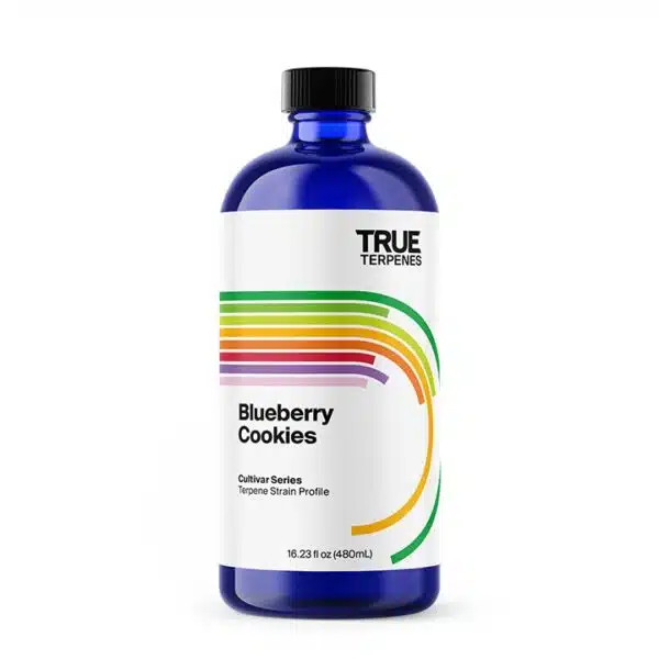 True Terpenes Blueberry Cookies – perfil de terpenos botánicos de grado alimenticio distribuido en Argentina