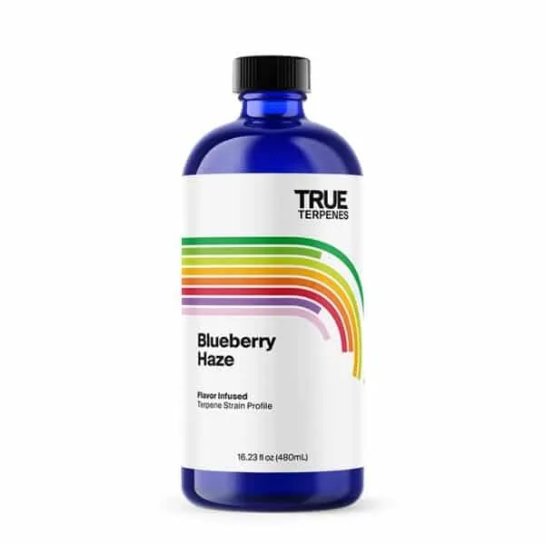 True Terpenes Blueberry Haze – perfil de terpenos botánicos de grado alimenticio distribuido en Argentina