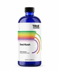 True Terpenes Dosi Kush – perfil de terpenos botánicos de grado alimenticio distribuido en Argentina