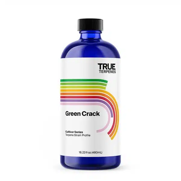 True Terpenes Green Crack – perfil de terpenos botánicos de grado alimenticio distribuido en Argentina